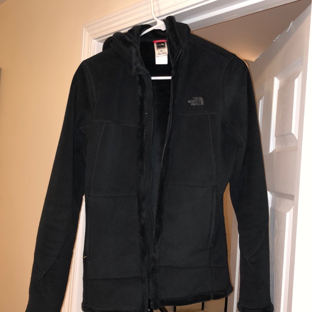 Fleece hooded sweater